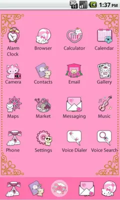 Charmmy Kitty Princess Theme android App screenshot 0